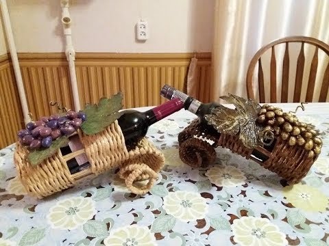 Видео: Мастер класс 5 Подставка для вина