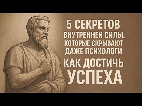 Видео: 5 секретов внутренней силы, которые скрывают даже психологи | Как достичь успеха