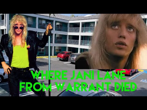Видео: Где умерла Джани Лейн из Warrant | Последние дни рокера 80-х | Номер в мотеле и место последнего ...