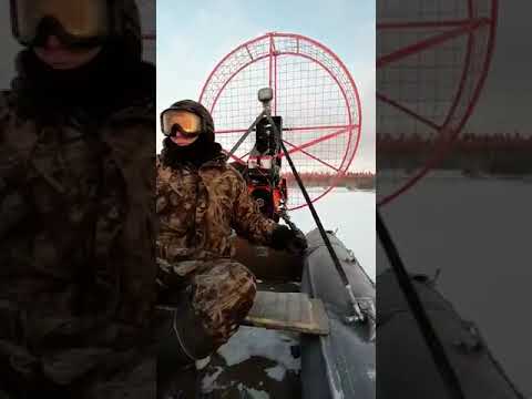 Видео: Аэролодка Бурлак