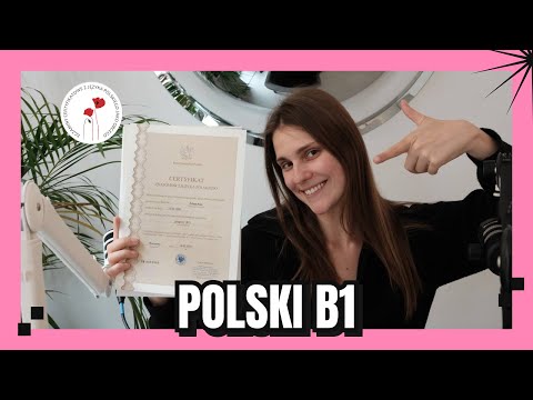 Видео: Польский язык B1🇵🇱 | Как я сдала экзамен и получила сертификат | Важные моменты для подготовки