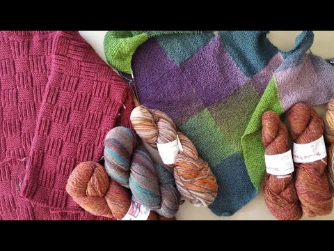 Видео: 8-15 октября/Схема, новые сокровища и два процесса!!! #handmade #вязовлог #knitting #вязаниеспицами