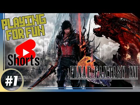 Видео: #shorts Final Fantasy XVI (PS5). Штурмовой стрим. Захватываем замок с красивой тетей.