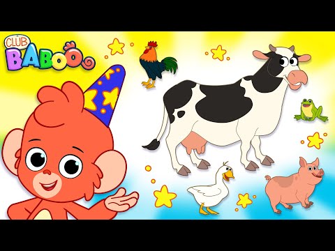 Видео: Клуб Baboo | звуки животных и имена | Изучают ABC с Baboo