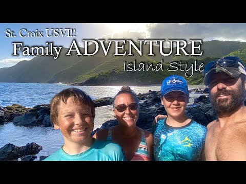 Видео: СЕМЕЙНОЕ ПРИКЛЮЧЕНИЕ — Островной стиль — Санта-Круа, Виргинские острова, США, 2024