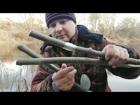 Видео: Устройство классической донки. Оставил донки на ноч...