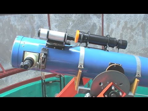 Видео: Домашняя обсерватория Валерия Цейхместренко. 1 часть.
