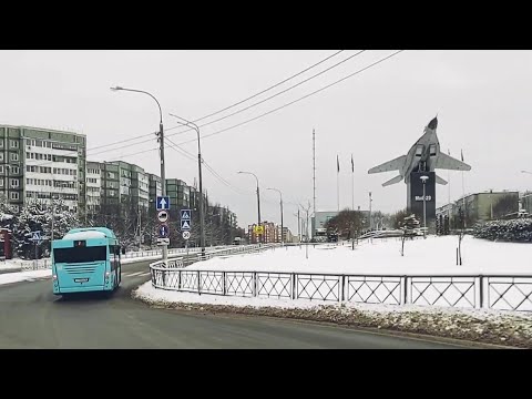 Видео: Обнинск.Обзор города на авто.26 ноября 2023 г.