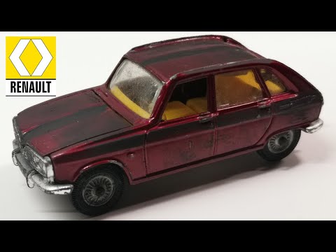 Видео: Реставрация корги Renault 16 № 260. Игрушечная модель, отлитая из 1969 года.