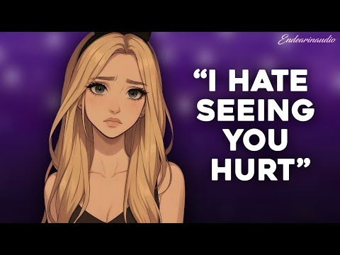 Видео: Младшая сестра твоего лучшего друга латает тебя после ссоры (целуя твои раны) (нежная забота)