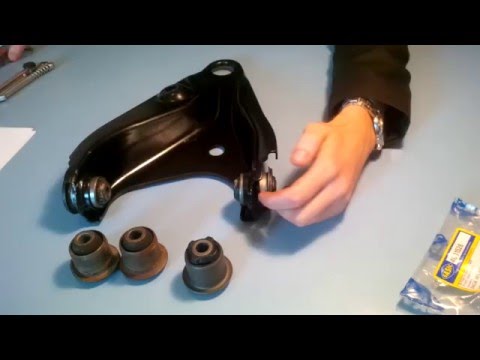 Видео: Сайлентблок переднего рычага Logan, Sandero, Logan MCV 4001528 SASIC Франция
