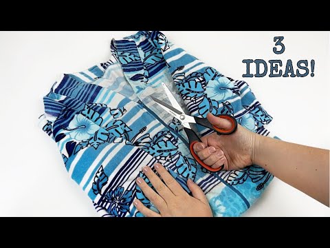 Видео: РАЗРЕЗАЛА СТАРЫЙ МАХРОВЫЙ ХАЛАТ И СДЕЛАЛА КУЧУ ПОЛЕЗНЫХ ВЕЩЕЙ ДЛЯ ДОМА!