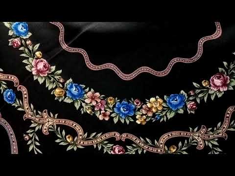 Видео: Русские сезоны 19 Белокур Наталья, Белые розы 18 Шаховская Лидия размер 148*148