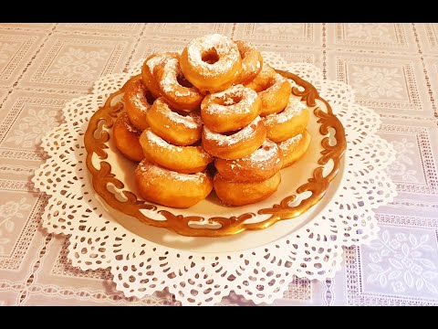 Видео: Выпечка к чаю!Donuts!