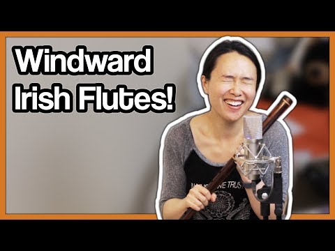 Видео: Джоанна пробует играть на флейтах Windward Irish Flutes! [Flute Center]