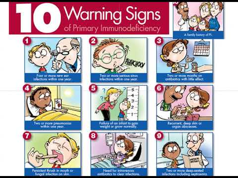 Видео: Иммунопатология (иммунодефициты, аутоиммунитет и аутовоспаление)