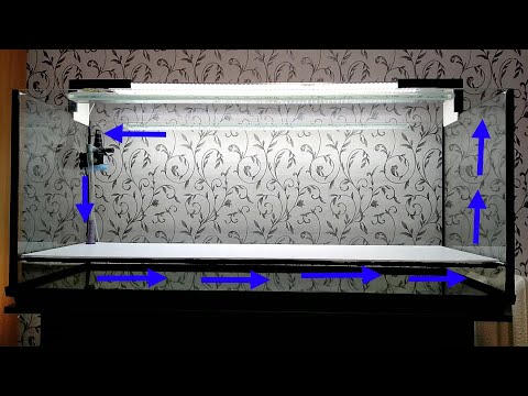 Видео: Донный фильтр обратного тока воды (фальшдно)/Bottom water return filter (false)