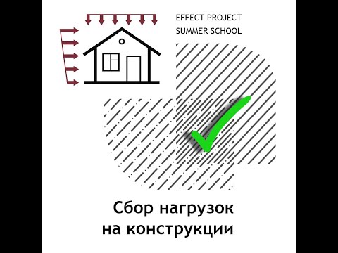 Видео: Лекция №24 Мостовских Дарья "Сбор нагрузок на конструкции"