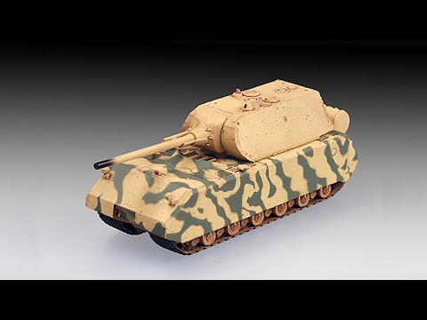 Видео: Обзор и сборка Maus Trumpeter 1:72