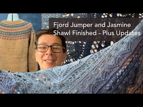 Видео: 325 — Джемпер «Фьорд» и шаль «Жасмин» готовы — плюс обновления