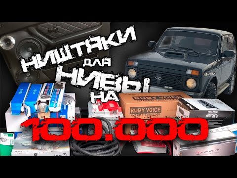 Видео: Пластик от УРБАН, крутейший потолок и еще куча ништяков на 100.000 рублей. Проект «НИВА'с» Часть 8.