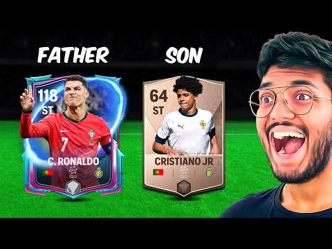 Видео: Отец и сын выбирают мою команду FC MOBILE!