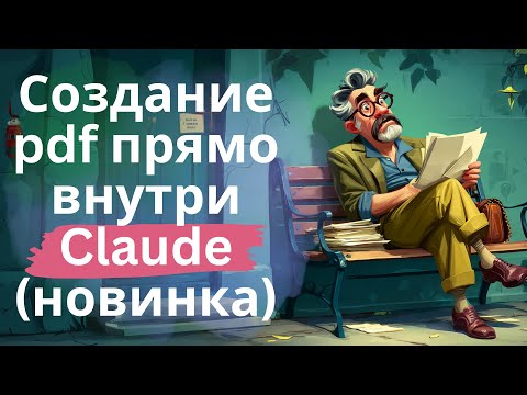 Видео: Создание готовых pdf-отчетов прямо внутри нейросети Claude