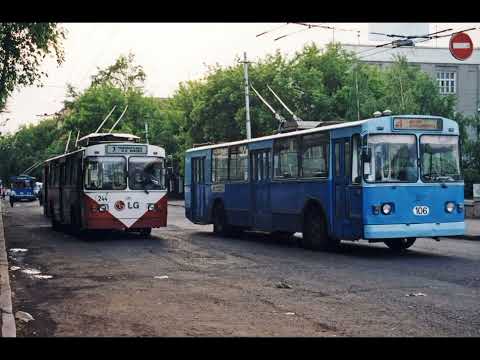 Видео: Троллейбусы города Омска, которые ушли в историю.