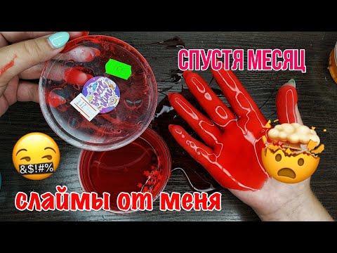 Видео: УЖАСНЫЕ СЛАЙМЫ ОТ МЕНЯ СПУСТЯ МЕСЯЦ 😱 Я ПРОСТО В ШОКЕ🤯 ТАКОГО ЕЩЕ НЕ БЫЛО 🥵