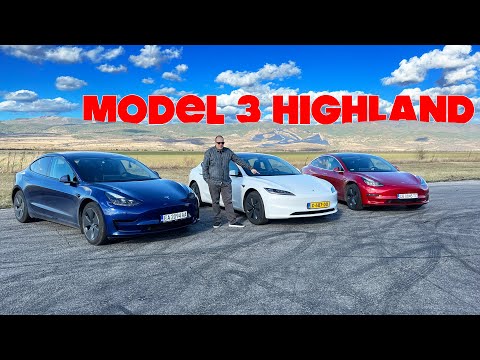 Видео: Новата Tesla Model 3 Highland vs 2022 Model 3 vs 2019 Model 3