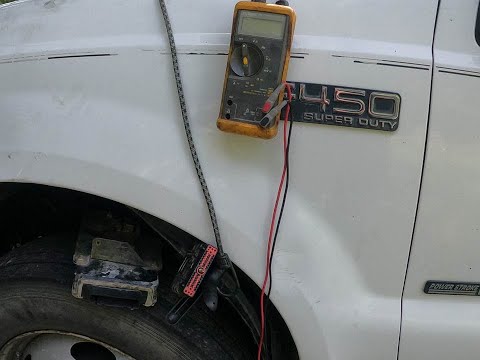 Видео: Проверка контактов жгута проводов IDM. Код неисправности P1316. 2001 7.3 Рабочий ход