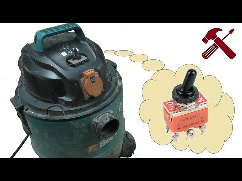 Видео: Ремонт пылесоса BORT BSS 1220 PRO - замена переключателя