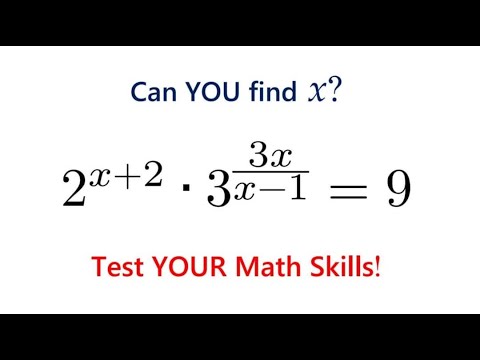 Видео: Большинство студентов неправильно понимают это показательное уравнение. Сможете ли вы его решить?