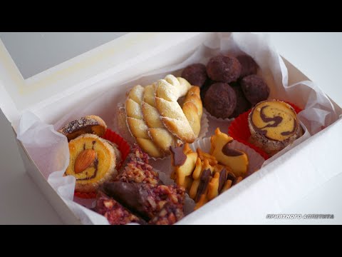 Видео: Пять вариантов печенья из одного теста