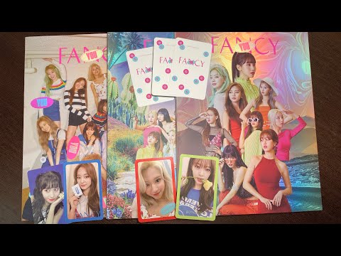 Видео: распаковка twice “fancy you” все версии ~ k-pop twice unboxing