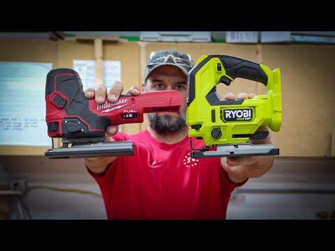 Видео: JIGSAW — Ryobi против Milwaukee | PRO против Joe