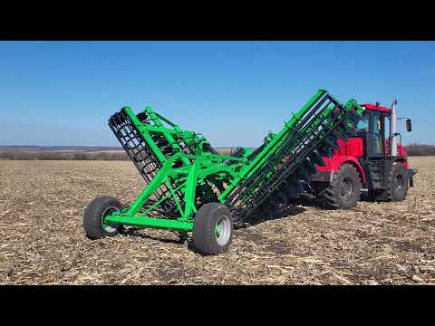 Видео: Обзор дисковой бороны "ПРОМЕТЕЙ". ДорАгроМаш.