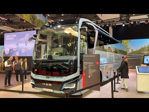 Видео: MAN Lion’s Coach 14E (2026) Мировая премьера | Интерьер и экстерьер | Busworld Europe 2025 Брюссель