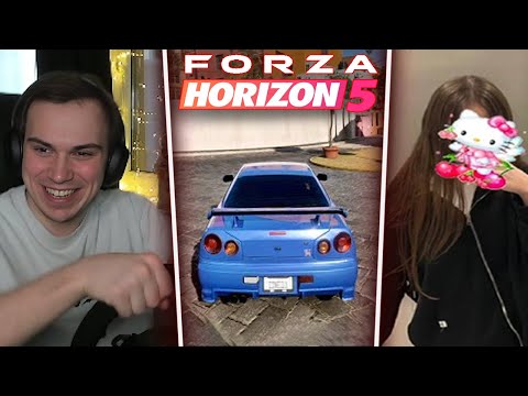 Видео: ГЛЕБ И ЛИЗА ИГРАЮТ В Forza Horizon 5 (Саня, Огнев и зрители) | Sasavot