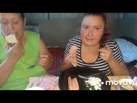 Видео: Мукбанг 🤪 Сегодня День Нашей Свадьбы 💞💏🥰🤪