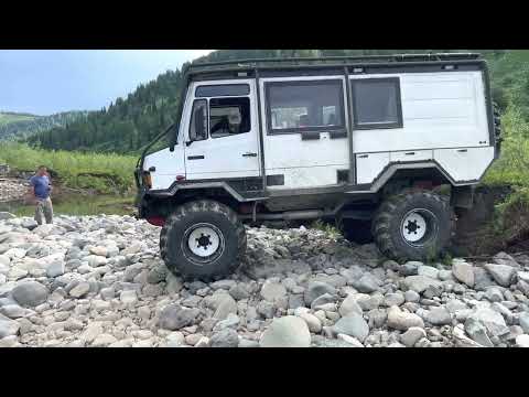 Видео: Самые крутые «водоплавающие» Zil 131-Бабай и Unimog off-road😀