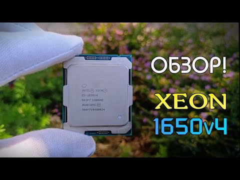 Видео: Xeon E5-1650V4 - ОБЗОР | Review |   #1650v4   #2643v3