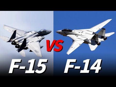 Видео: F-14 Tomcat и F-15 Eagle: что мощнее?