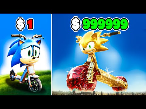 Видео: Скутер SONIC от 1 до 1 000 000 долларов в GTA 5