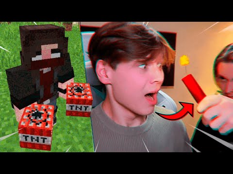 Видео: Всё, Что Мой Друг Сделает В Майнкрафте, Произойдёт В Реальной Жизни...