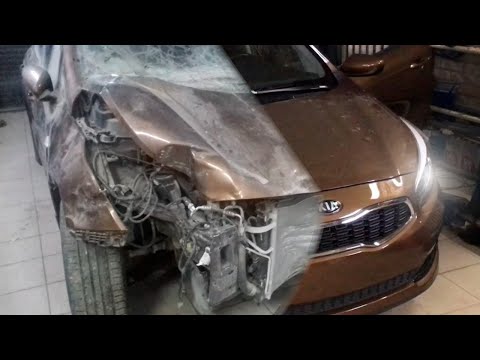 Видео: Восстановление авто после ДТП KIA Ceed JD #asmr