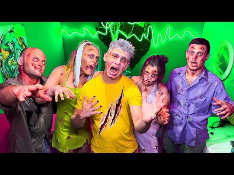 Видео: МЫ ПОПАЛИ В ЗОМБИ ГОРОД НА 24 ЧАСА!