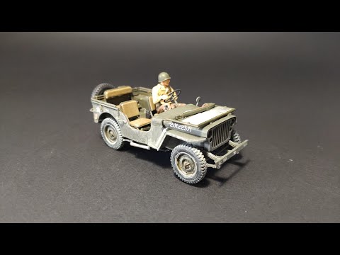 Видео: Jeep Willys MB 4x4 "Tamiya" 1/35 - Сборная модель