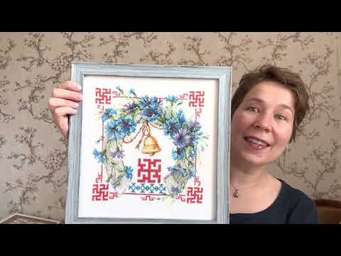 Видео: #6 очень много вышитых работ!) оформленные и рулон