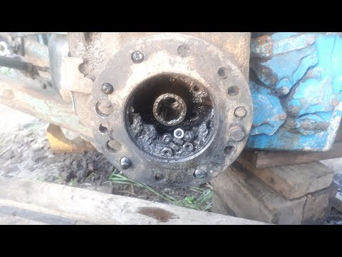 Видео: Сняли бортовую а там ЖУТЬ!!! трактор Т-40АМ